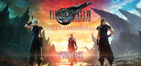 FINAL FANTASY VII REMAKE & REBIRTH Digital Deluxe Twin Pack Steam Key cover art