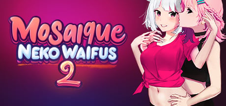 Videogame Mosaique Neko Waifus 2