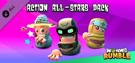 Videogame Worms Rumble – Action All-Stars Pack