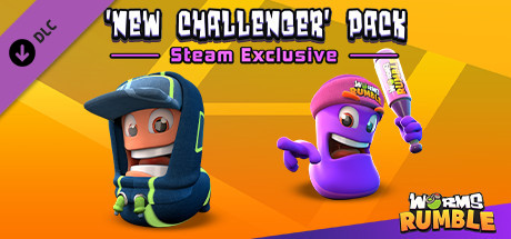 Videogame Worms Rumble – New Challenger Pack