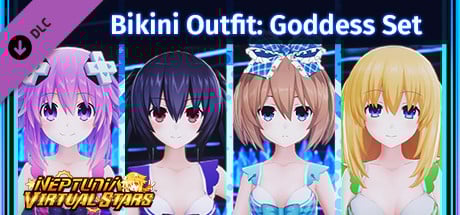 Neptunia Virtual Stars - Bikini Outfit: Goddess Set