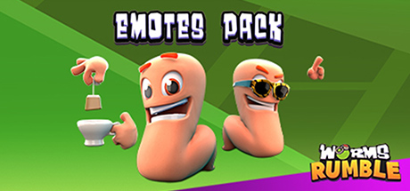 Videogame Worms Rumble – Emote Pack