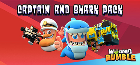 Videogame Worms Rumble – Captain & Shark Double Pack