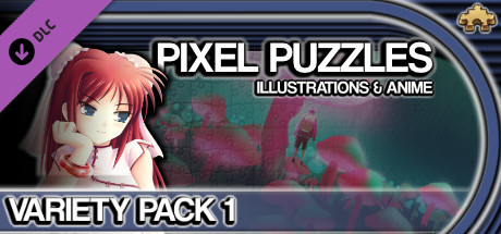 Pixel Puzzles Illustrations & Anime - Jigsaw Pack: Variety Pack 1 Steam Key cover art