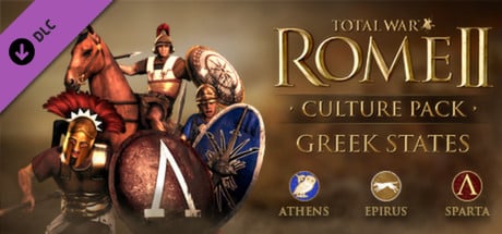 Total War Rome II - Greek States Culture Pack DLC Steam Key cover art