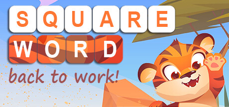 Square Word: Back to Work Steam Key cover art