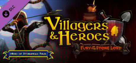 Villagers and Heroes: Hero of Stormhold Pack Steam Key cover art