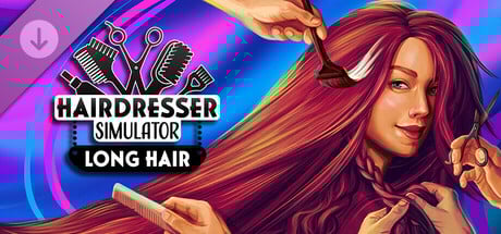 Long hair Steam Key cover art