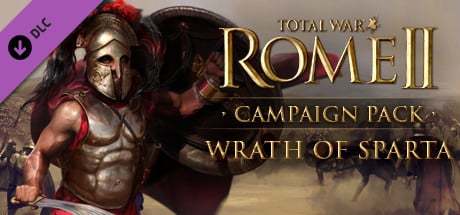 Total War Rome II - Wrath of Sparta DLC Steam Key cover art
