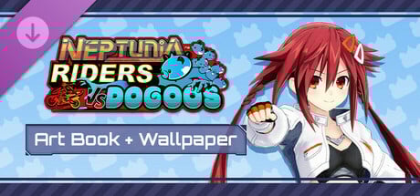 Neptunia Riders VS Dogoos Digital Art Book