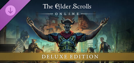 The Elder Scrolls Online: Deluxe Edition Steam Key cover art