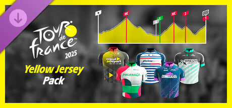 Tour de France 2025 - Yellow Jersey Pack Steam Key cover art