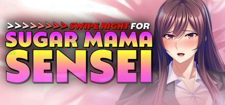 Swipe Right for Sugar Mama Sensei Steam Key cover art