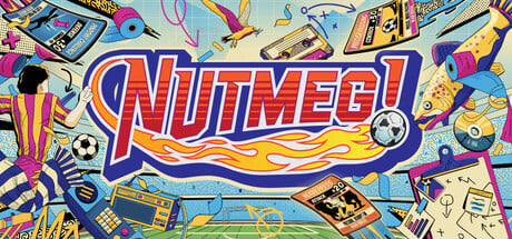 NUTMEG! A Nostalgic Deckbuilding Football Manager Steam Key cover art