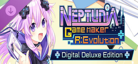 Neptunia Game Maker R:Evolution - Deluxe Pack Steam Key cover art