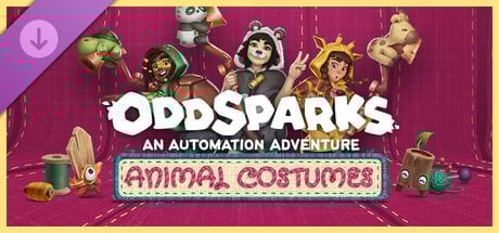 Oddsparks: An Automation Adventure - Tailor's Animal Costumes Pack Steam Key cover art