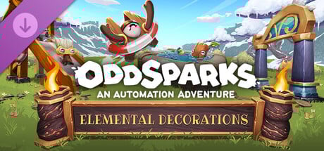 Oddsparks: An Automation Adventure - Craftsman's Elemental Decorations Pack Steam Key cover art