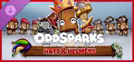 Oddsparks: An Automation Adventure - Hats & Helmets Steam Key cover art