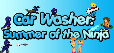 Car Washer: Summer of the Ninja Steam Key cover art