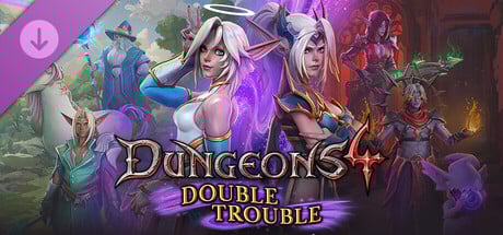 Dungeons 4 - Double Trouble Steam Key cover art