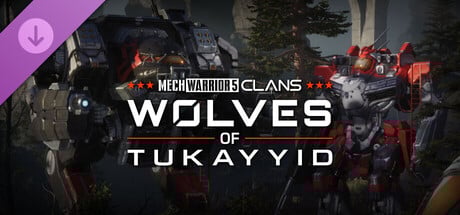 MechWarrior 5: Clans - Wolves of Tukayyid cover art