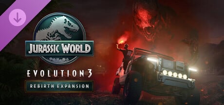 Jurassic World Evolution 3: Rebirth Expansion cover art