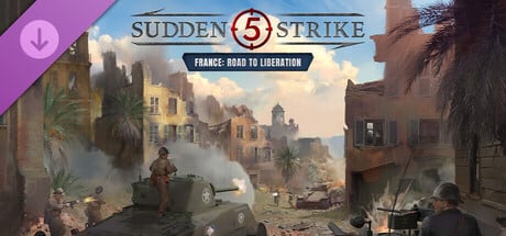 Sudden Strike 5 - France: Road to Liberation Steam Key cover art