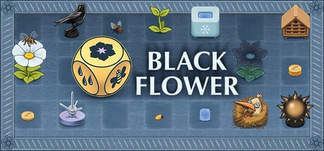 Black Flower Steam Key cover art