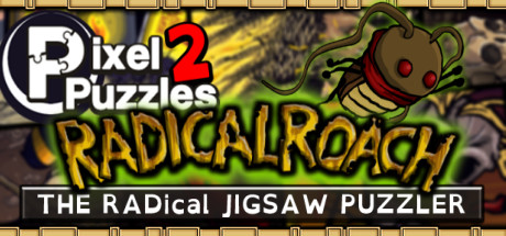 Pixel Puzzles 2: RADical ROACH Steam Key cover art