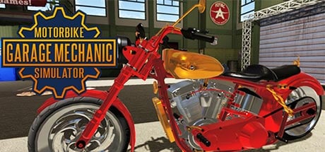 Motorbike Garage Mechanic Simulator Steam Key cover art