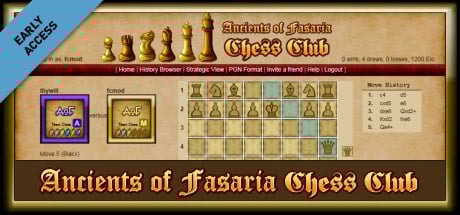Ancients of Fasaria Chess Club Steam Key cover art
