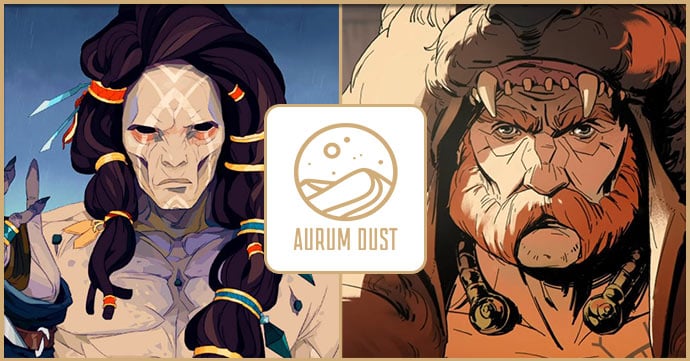 Aurumdust  brings Ash Of Gods, a visual novel with a strong tactical element & card game features. image
