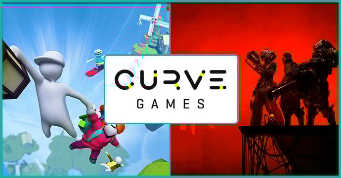Enjoy dozens of delightfully rich & hilariously funny indie Steam games from Curve Digital image