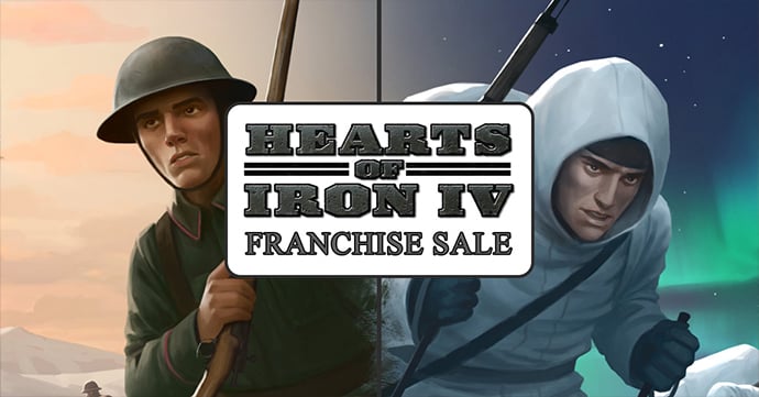 Will you relive or change the history? Find out with the Hearts of Iron IV Franchise Sale! image