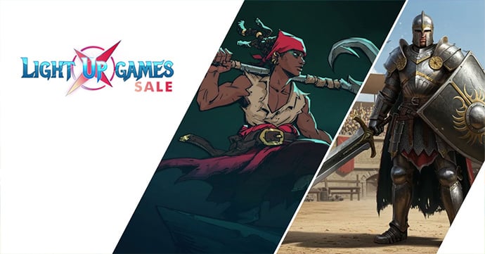 Dive into epic battles, dark fantasy, and deep exploration with Blackthorn Arena: Reforged, Folklands and Mark of the Deep. Limited-time deals on thrilling indie adventures! image