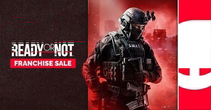 Ready or Not Franchise Sale, all titles 50% OFF