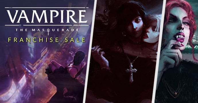Enter the Vampire: The Masquerade world and rise through vampire society. image
