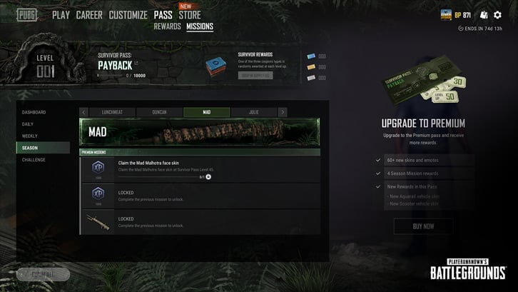 Playerunknown's Battlegrounds - Survivor Pass Payback DLC image