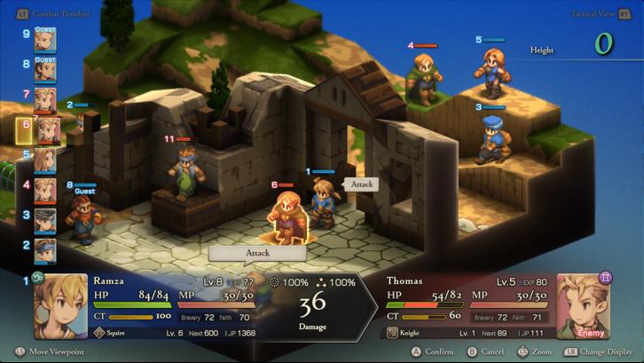 FINAL FANTASY TACTICS - The Ivalice Chronicles Deluxe Edition Steam Key screenshot from the video game thumbnail 2