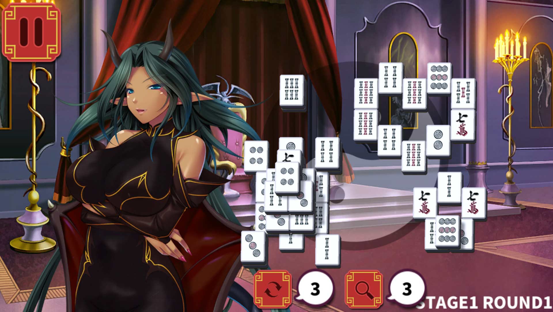 Mahjong Strip Solitaire: Harem Guild image