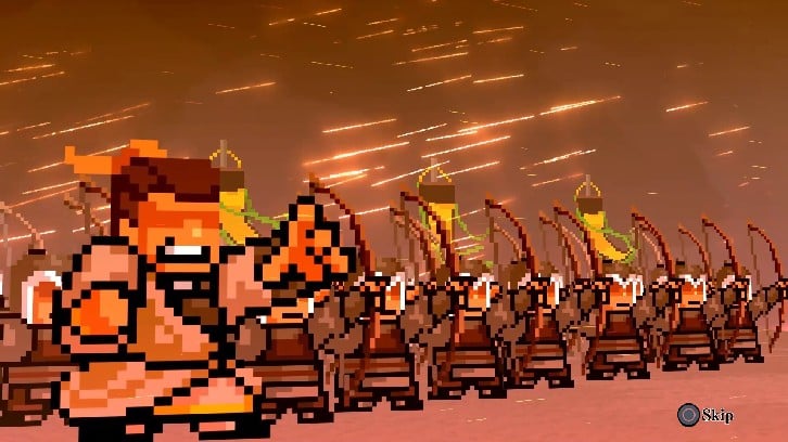 River City Saga: Three Kingdoms Steam Key screenshot from the video game thumbnail 3