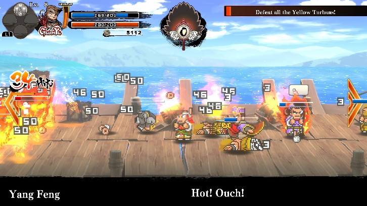 River City Saga: Three Kingdoms Steam Key screenshot from the video game thumbnail 5