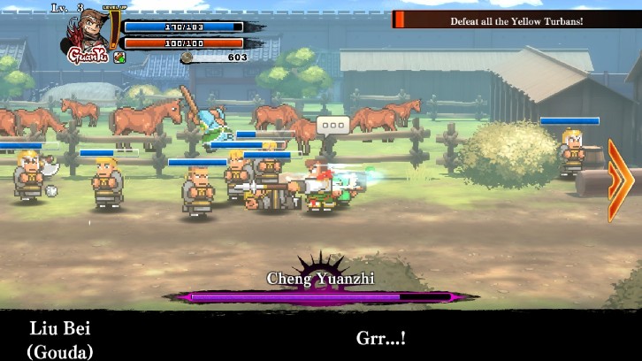 River City Saga: Three Kingdoms Steam Key screenshot from the video game thumbnail 8