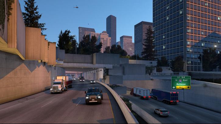 American Truck Simulator - Washington Steam Key screenshot from the video game thumbnail 2