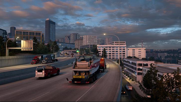 American Truck Simulator - Washington Steam Key screenshot from the video game thumbnail 3
