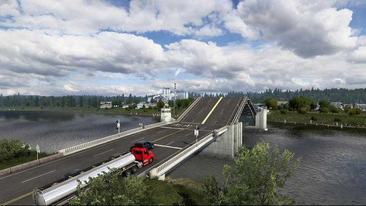American Truck Simulator - Washington Steam Key screenshot from the video game thumbnail 5