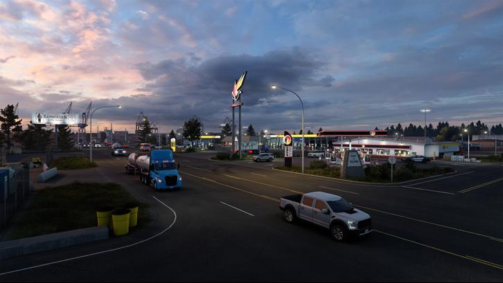 American Truck Simulator - Washington Steam Key screenshot from the video game thumbnail 6