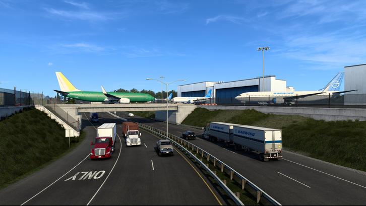 American Truck Simulator - Washington Steam Key screenshot from the video game thumbnail 8