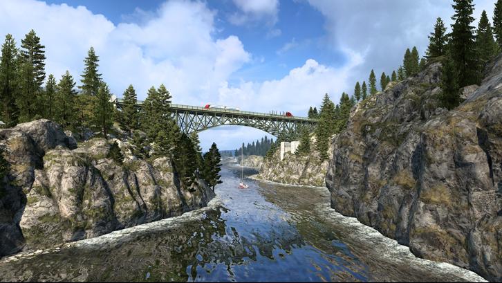American Truck Simulator - Washington Steam Key screenshot from the video game thumbnail 9