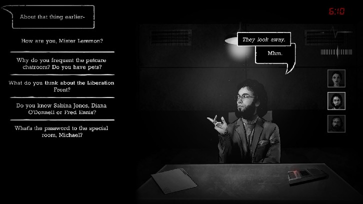 Interrogation: You will be deceived image